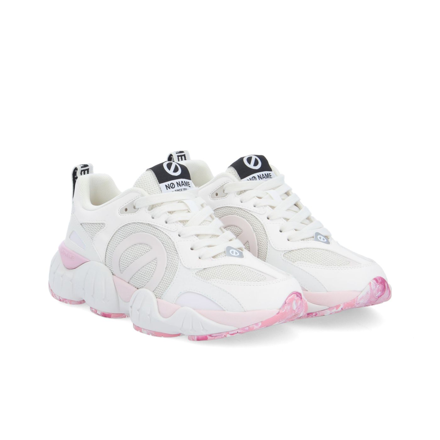 KRAZEE RUNNER W - KNIT/DISCOLORO - SUNSITIVE/BIANCO SPORCO/ROSA/BLU